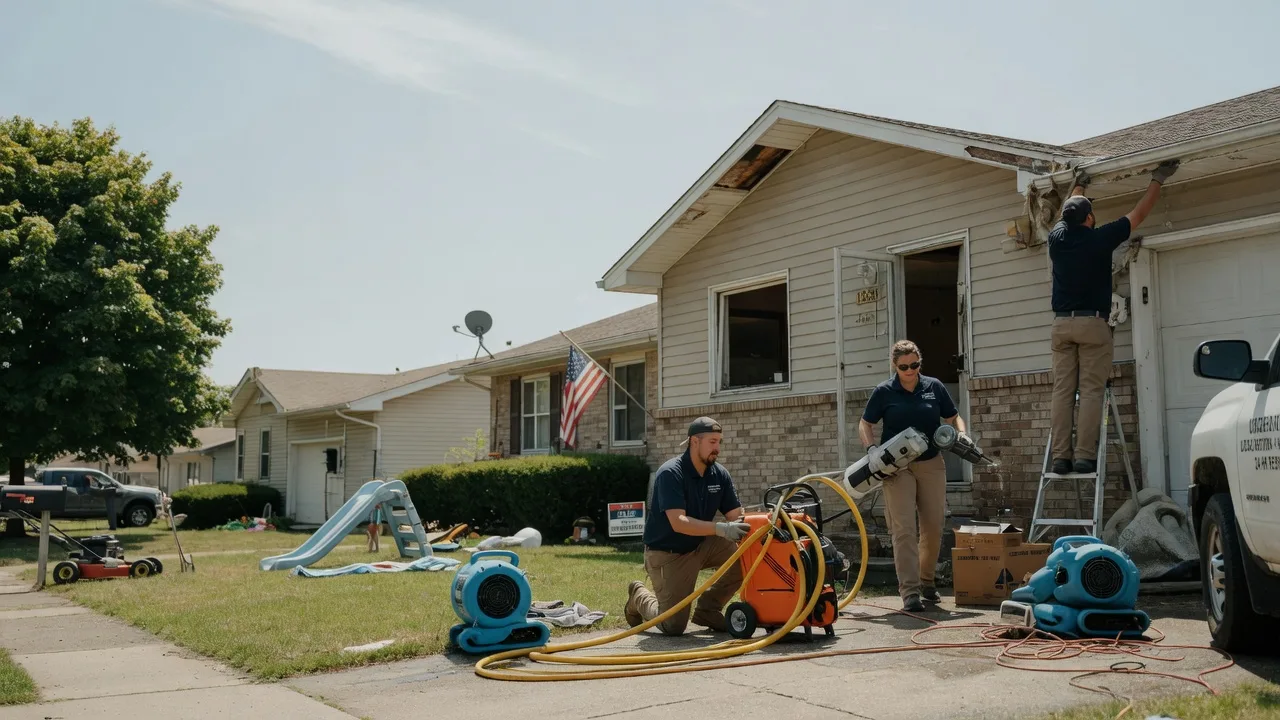 Water Damage Restoration in Santo, TX near me